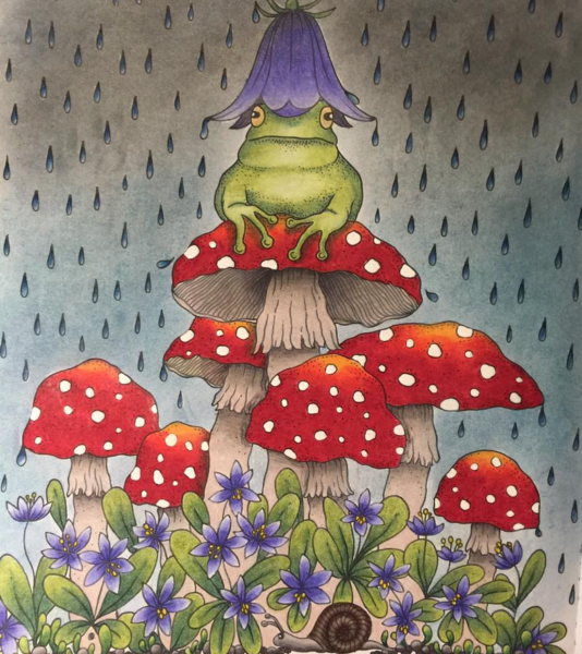 Цветная Графика грибы