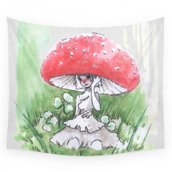 Девочка мухомор