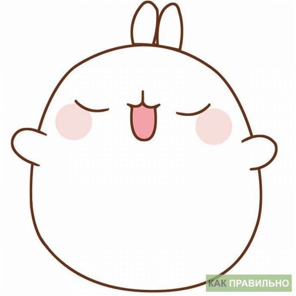 Каваи рисунки для срисовки легкие