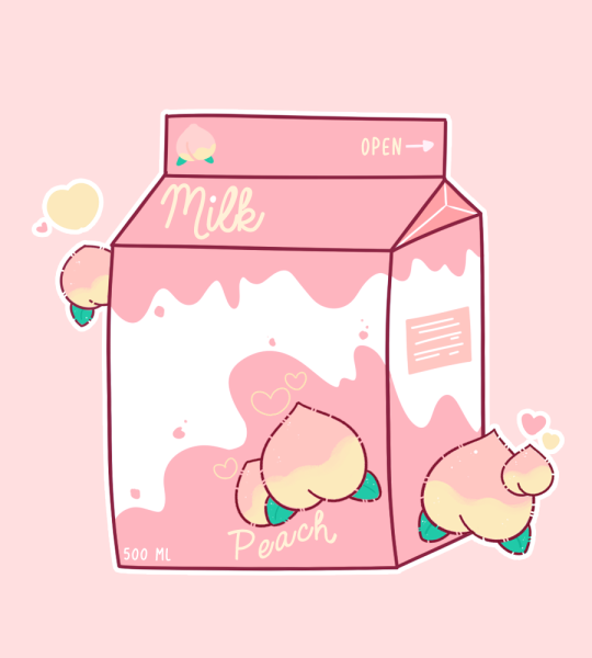 Наклейки молоко