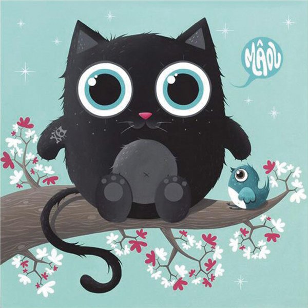 Котики мультяшные