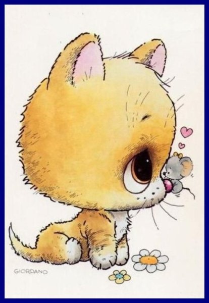 Мимимишные иллюстрации