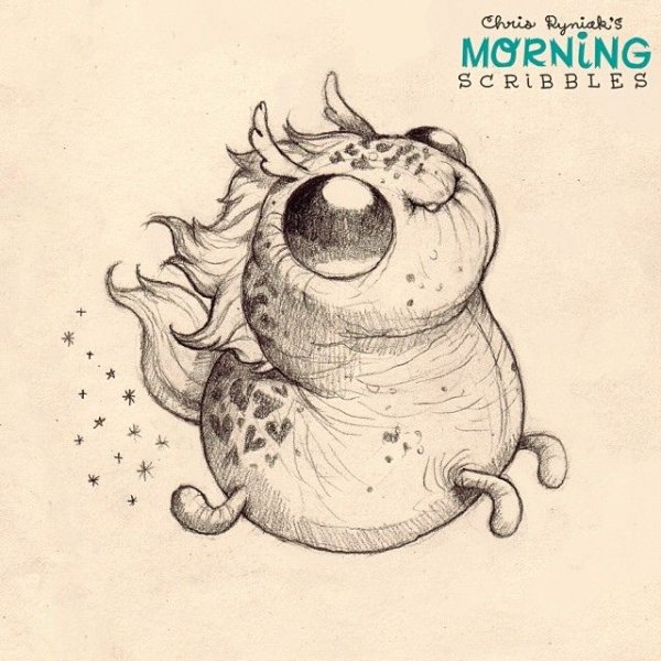 Милые монстры для срисовки