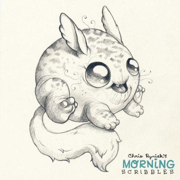 Милые монстры карандашом