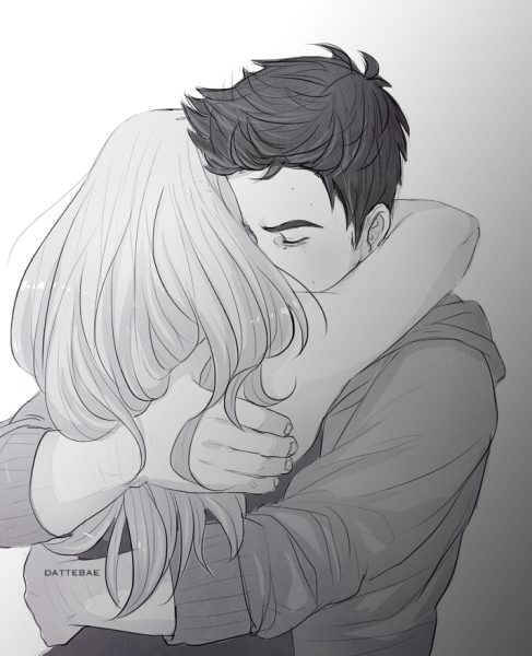 Объятия нарисованные