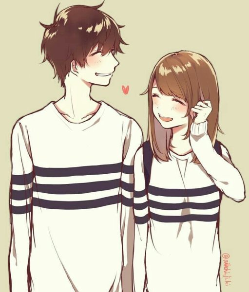 Милая парочка аниме