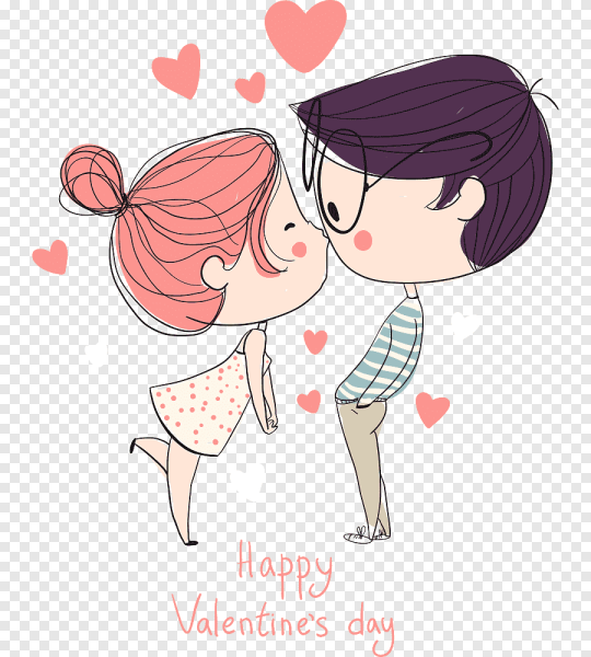 Милые мультяшные пары