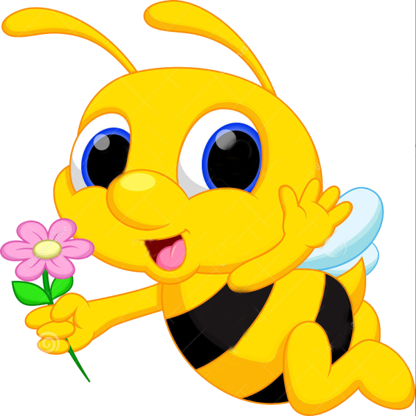 Пчелка с большими глазами
