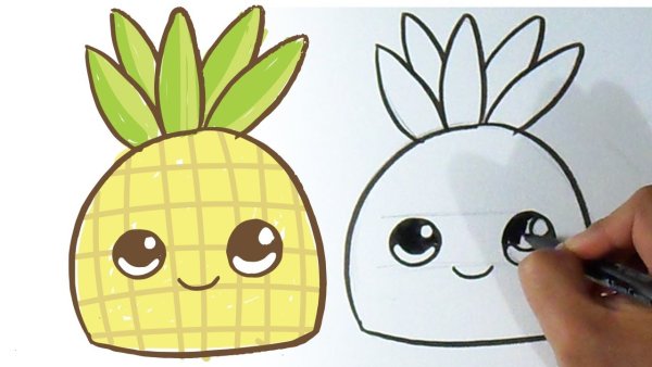 Кавайный ананас