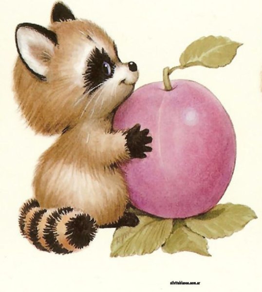 Милые мультяшные зверушки