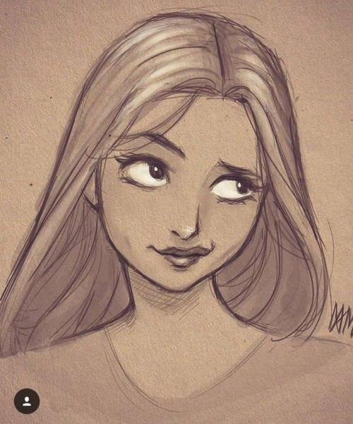 Идеи для рисунков девушек