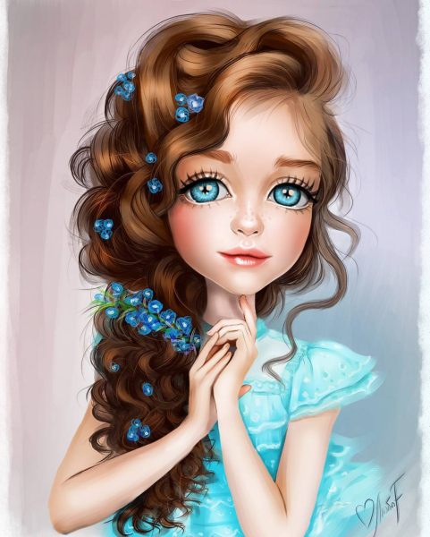 Рисовать красивых девочек