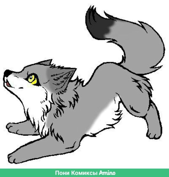 Мультяшные волчата