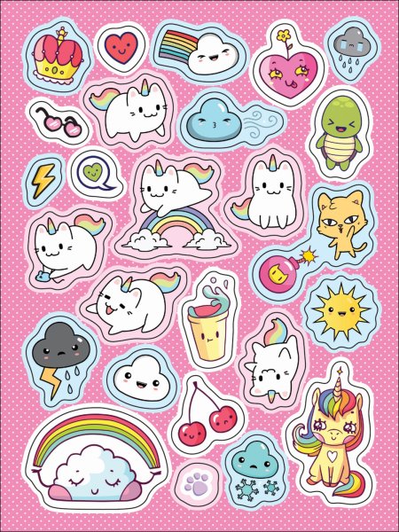 Красивые наклейки