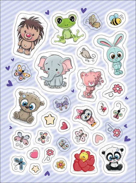 Красивые наклейки