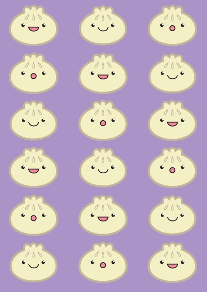 Кавайные пельмени