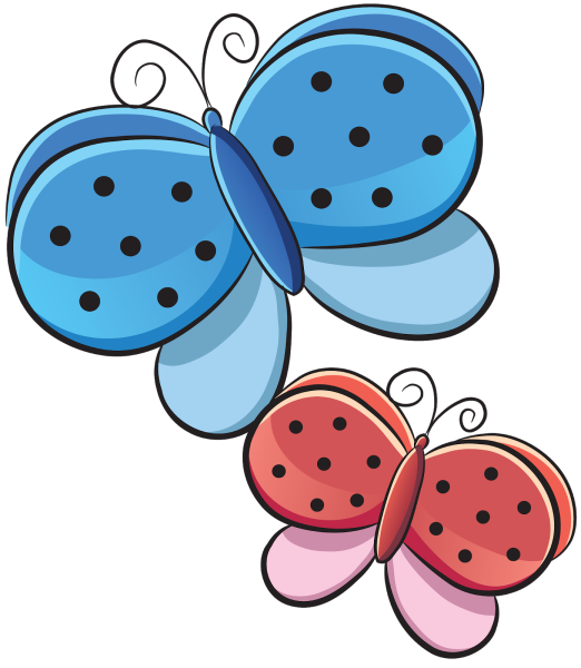 Бабочка для детей мультяшные