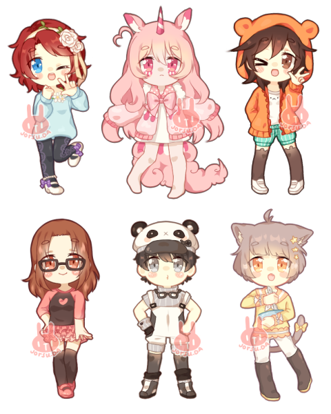 Чиби референс персонажа