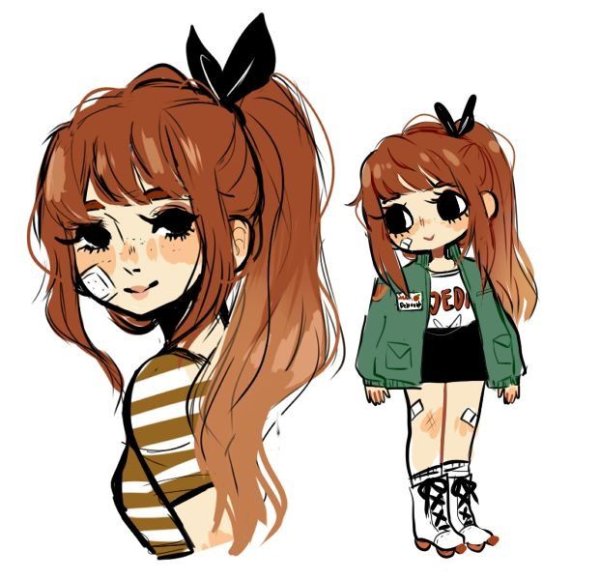 Стиль рисовки glumish