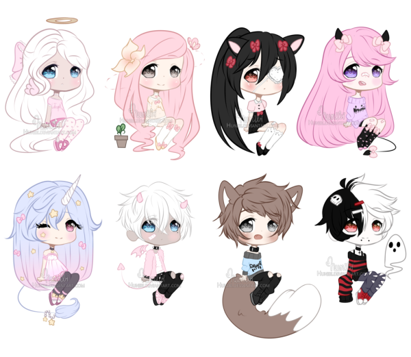 Чиби стиль рисования