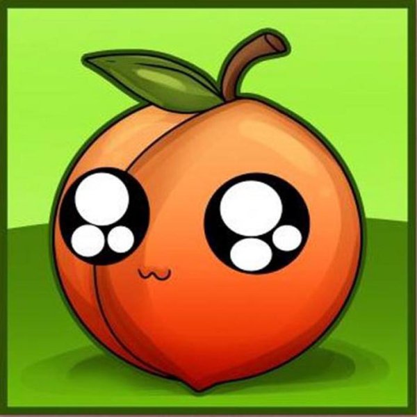 Рисунки персиков милые