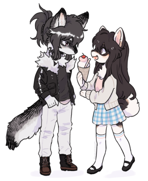 Милые персонажи фурри