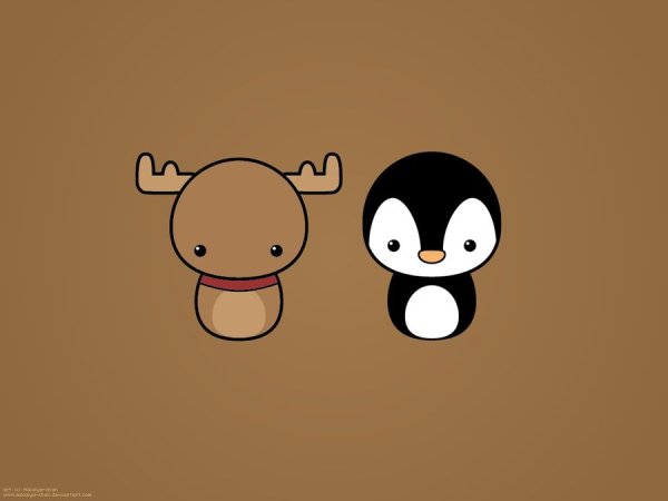 Милые животные Минимализм