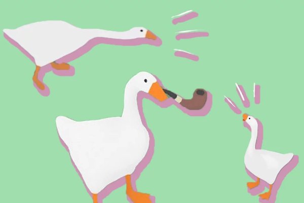 Гусь из игры untitled Goose