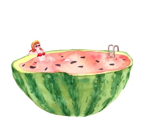 Картина Арбуз с глазками