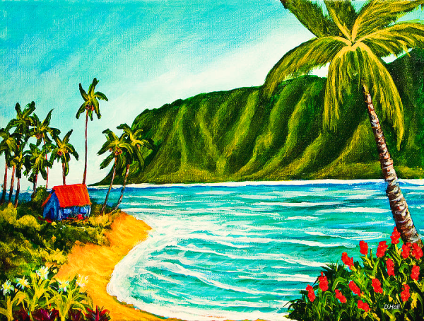 Наклейки на тему лето