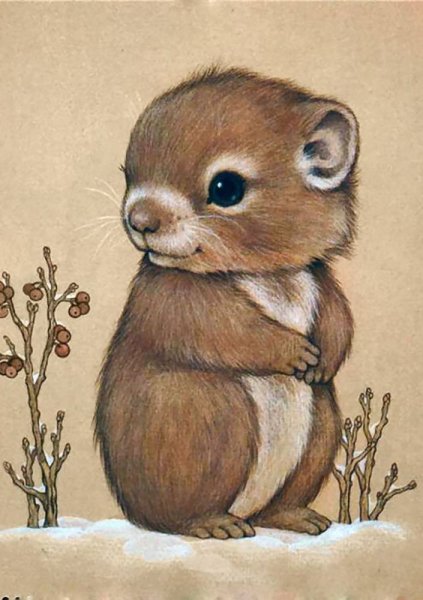 Милые зверушки иллюстрации