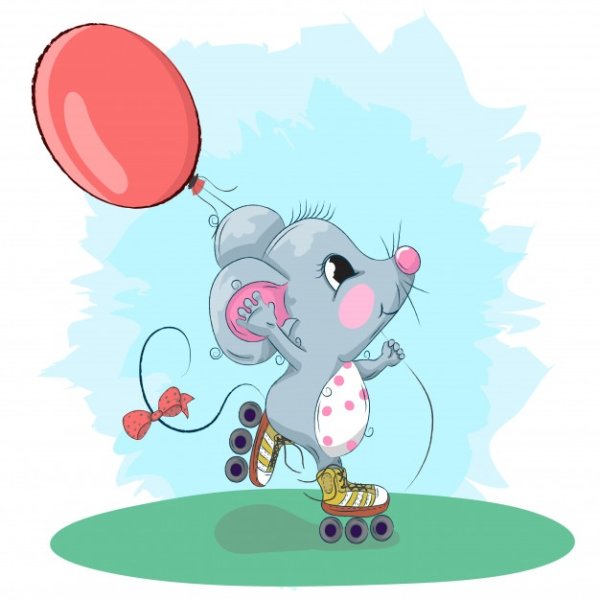 Смешные мультяшные мыши