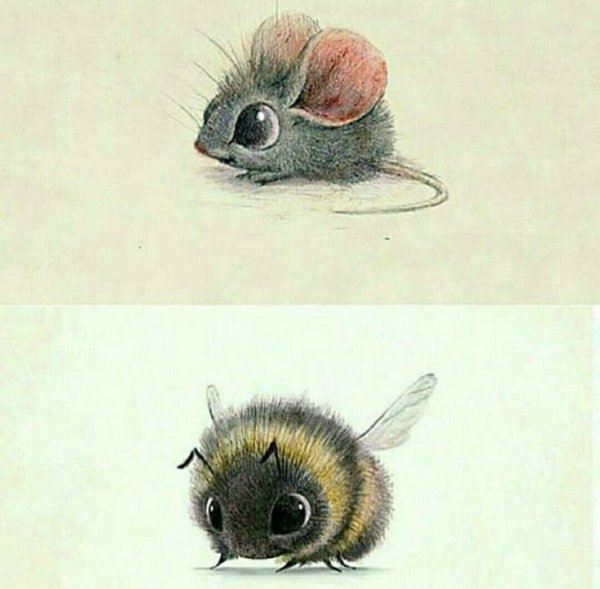 Мышонок и карандаш