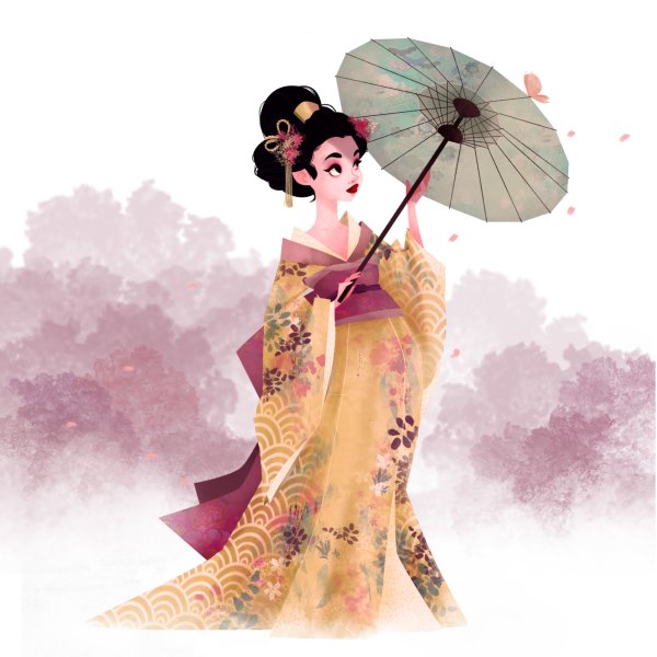 Коты японского художника