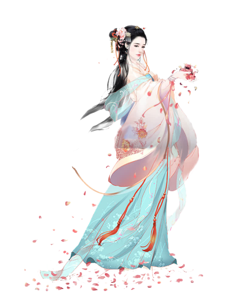 Китаянка картина