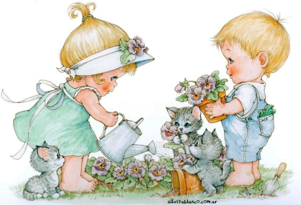 Малыш рисунок