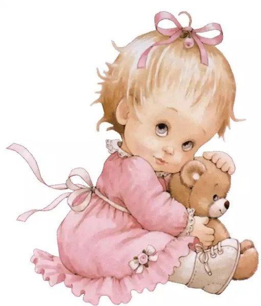 Милый Медвежонок для срисовки