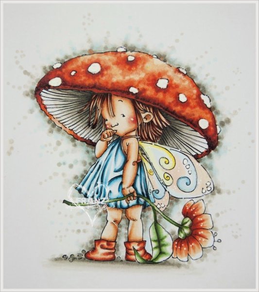 Милые эльфы карандашом