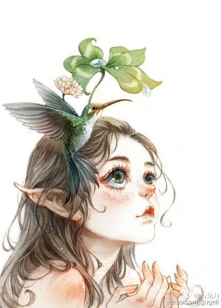 Аниме девушка животное