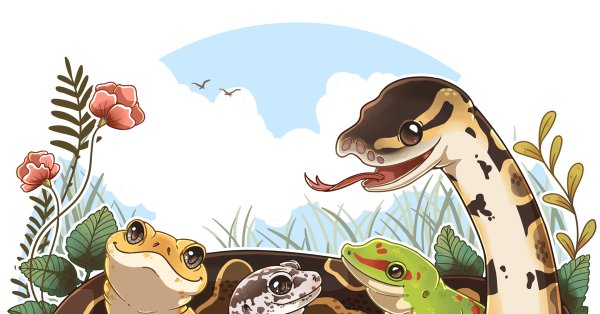 Милые Гекконы арты