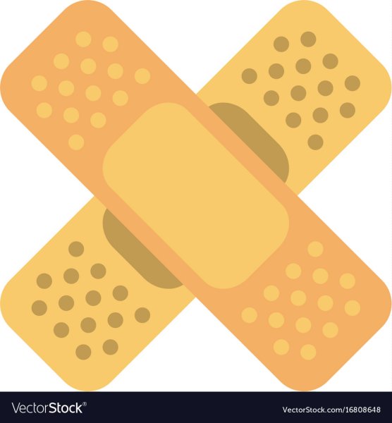 Пластырь нарисованный