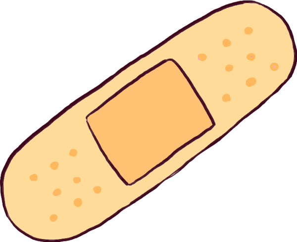 Пластырь с логотипом