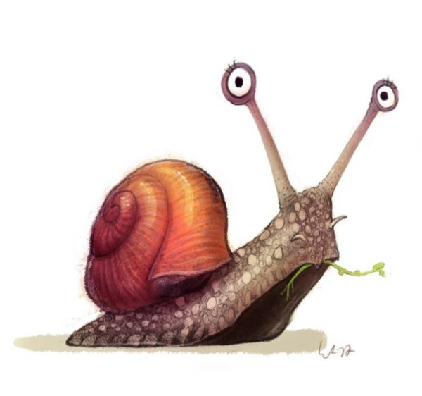 Улитка арт