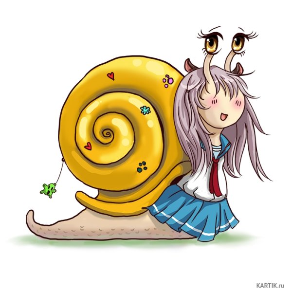 Улитка тян