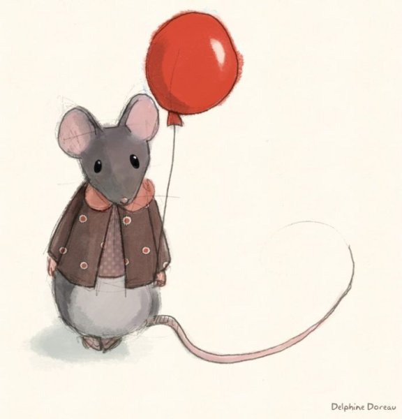 Мышка иллюстрация