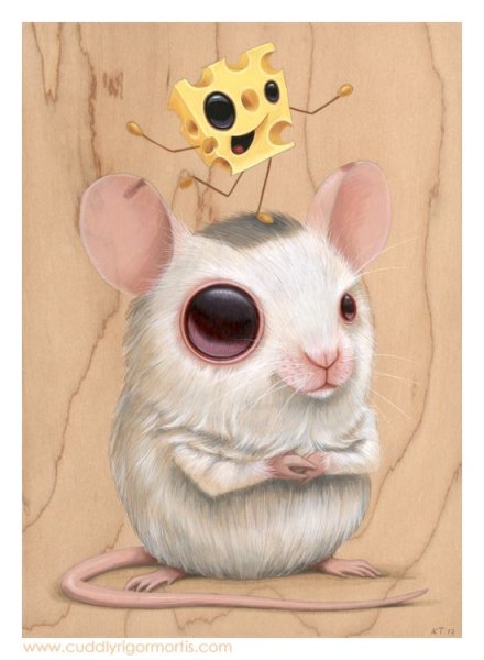 Мышка арт