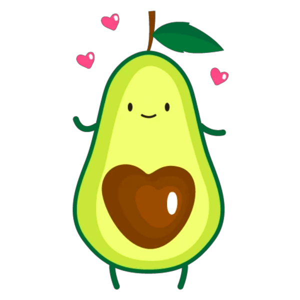 Милые фрукты с глазками