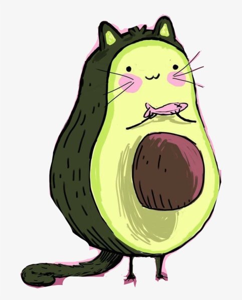 Рисуночки авокадо