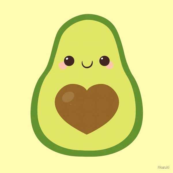 Стикеры авокадо