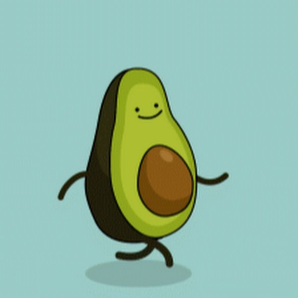 Авокадо с ножками